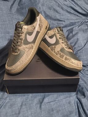 Nike Air Force 1 '07 LV8 "Snakeskin", New In Original Box! Multiple Sizes!